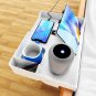 Folding Bedside Shelf for Bed College Dorm,Bunk Bed Shelf for Top Bunk,Bed Shelf