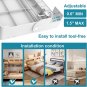 Folding Bedside Shelf for Bed College Dorm,Bunk Bed Shelf for Top Bunk,Bed Shelf