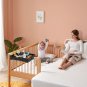 Folding Bedside Shelf for Bed College Dorm,Bunk Bed Shelf for Top Bunk,Bed Shelf