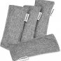 Natural Activated Bamboo Charcoal Bags 4 Pack, Home Air Purifying Bag, Car Odor