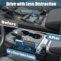 Car Seat Gap Filler Organizer Storage Box for Car Seat Organizer between Seats,