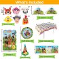 LA GRANJA DE ZENON Supply Birthday | Party Decorations Set Serves 10 for Creatin