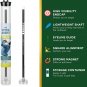 Golf Alignment Rods: Magnetic Club Alignment Stick Demonstrates Correct Golf Swi