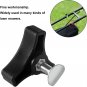 2 Sets Lawn Mower Handle Knobs Nut Bolt, Triangular Handle Fastening Screw Set R