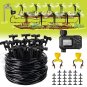 131.2 FT/40M Automatic Drip Irrigation Kits with Garden Time, 1/4" Blank Distrib
