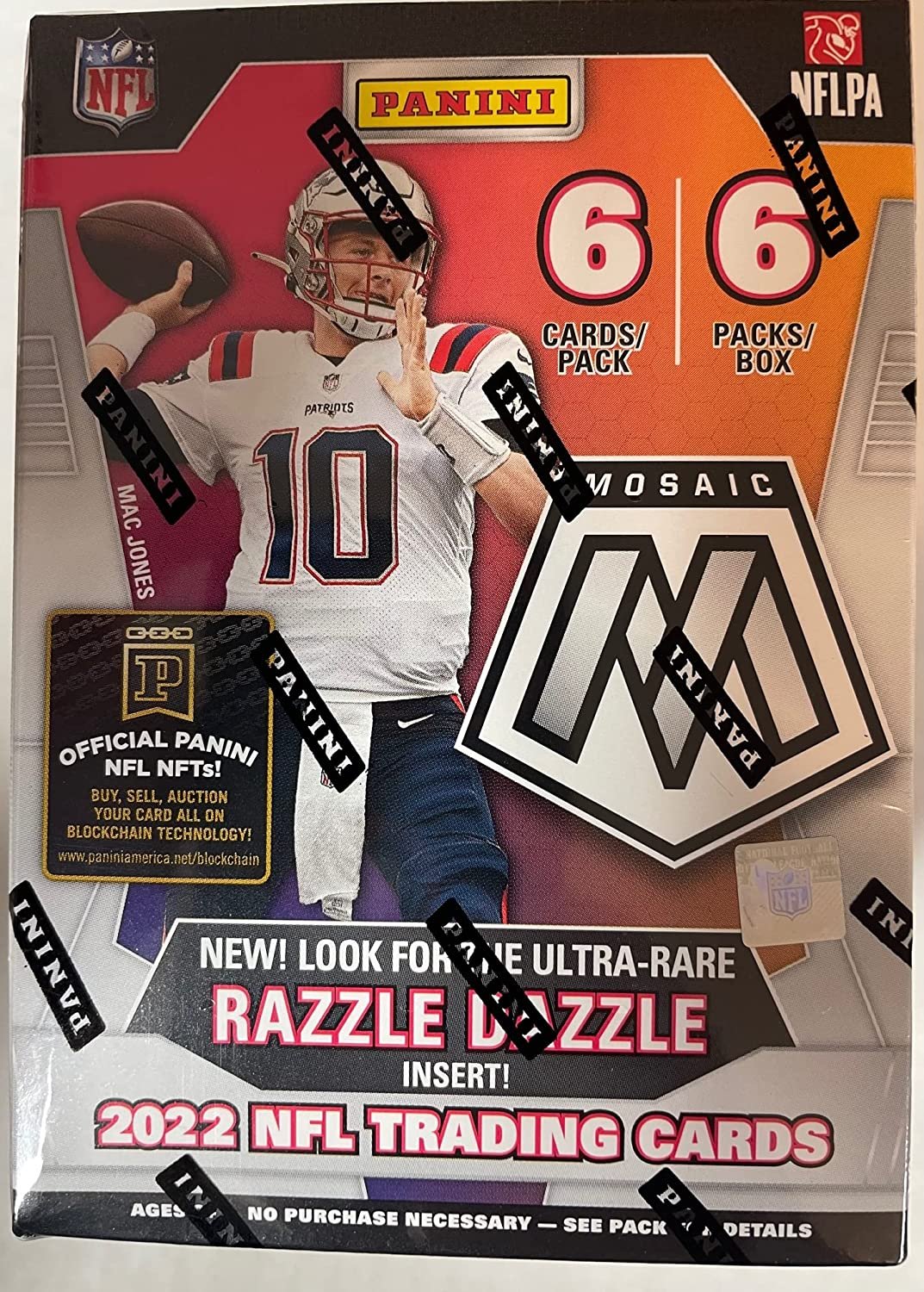 2022 Mosaic NFL Trading Cards Blaster Box Factory Sealed 6 Cards per