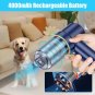 FGENKI Wireless Handheld Car Vacuum Cleaner 8000PA Powerful USB Rechargeable Por