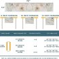 ARBINSON Watercolor Floral Spring Table Runner 13 X 72 Inch, Art Flowers Summer