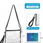Clear Crossbody Purse Bag Stadium Approved Clear Tote Bag for Work Concert Sport