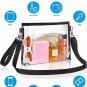 Clear Crossbody Purse Bag Stadium Approved Clear Tote Bag for Work Concert Sport