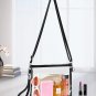 Clear Crossbody Purse Bag Stadium Approved Clear Tote Bag for Work Concert Sport
