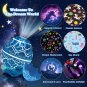 Night Light Projector for Kids, 12 Projection Films Night Light, Color Change Ki