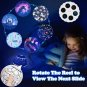 Night Light Projector for Kids, 12 Projection Films Night Light, Color Change Ki