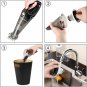 Reserwa [5Th Gen] 12V 106W Car 4500PA Much Stronger Suction Potable Handheld Aut