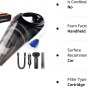 Reserwa [5Th Gen] 12V 106W Car 4500PA Much Stronger Suction Potable Handheld Aut