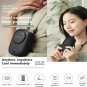 Mini Handheld Fan Portable Neck Fan Small Personal Fan USB Rechargeable 3 Speed