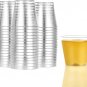 Hanna K. Signature 100 Shot Glasses 2Oz Clear Premium Hard Plastic Disposable Cu