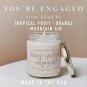 Sweet Water Decor, OMG, You'Re Engaged! | Tropical Fruits, Sugared Citrus, Mount