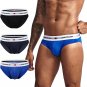 Mens Underwear Briefs Pack Stretch Cotton Low Rise Briefs for Men Wide Waistband