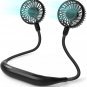 Portable Neck Fan, 2600Mah Battery Operated Ultra Quiet Hands Free USB Fan with