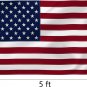 Texas and American US Flags,Embroidered Stars 210D Nylon Flags, State of Texas T