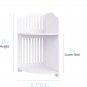 Corner Shelves Bathroom Corner Shelf Organizer 2 Tier Small Spaces Storage for K