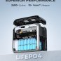 Portable Power Station AC200P, 2000Wh Lifepo4 Battery Backup W/ 6 2000W AC Outle