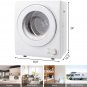 110V Portable Clothes Dryer, High End Laundry Front Load Tumble Dryer Machine wi