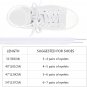 Auihiay 24 Pairs 31" - 59" Flat Shoelaces, Different Colors of Shoestrings for S