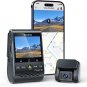 VIOFO Dash Cam Front and Rear 2K 1440P 60Fps +1080P 30Fps Dual Dash Camera with