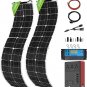 500W Portable Solar Panels 2Pcs 250 Watt PET Flexible Solar Panel Monocrystallin