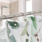 24 Pack Double Shower Curtain Hooks Rings, TENOVEL Double Sided Shower Curtain H
