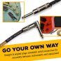 GLS Audio Instrument Cable - Amp Cord for Bass & Electric Guitar - Straight to R