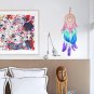 AWLEE Colorful Dream Catchers, Handmade Feather Native American Circular Net for