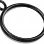 40 PCS Black Curtain Rings, Curtain Rings with Eyelet Apply for Curtain Rod (1.5
