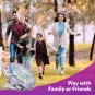 Hand Operated Boomerang, Mini Drone for Kids Adult, Flying Spinner UFO with LED