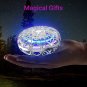Hand Operated Boomerang, Mini Drone for Kids Adult, Flying Spinner UFO with LED