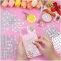 2032 Pieces Self Adhesive Face Gems Stick On, Cridoz Hair Gems Rhinestones Stick