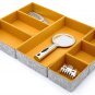 Deluxe Drawer Organizers Multi-Purpose Storage Catchall Tray Counter Organizer f