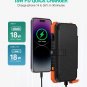 Solar Charger Power Bank, PD 18W QC3.0 Fast Charging 20000Mah Solar Powered Powe