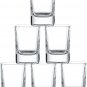 Joyjolt 6-Pack Heavy Base Shot Glass Set, 2-Ounce Shot Glasses