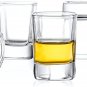 Joyjolt 6-Pack Heavy Base Shot Glass Set, 2-Ounce Shot Glasses