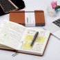 Thick Classic Notebook with Pen Loop A5 College Ruled Hardcover Writing Notebook