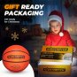 Premium LED Light up Basketball - Perfect Glow in the Dark Basketball Size 7 wit