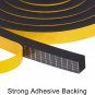 Fowong Door Weatherstripping 2 Rolls, 1/2 Inch Wide X 1/2 Inch Thick, Thin Foam