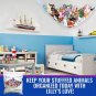 Lilly'S Love Large Stuffed Animal Storage Net Hammock, Nursery Hanging Organizer