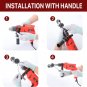 New Upgrade Electric Drill Plate Cutter, Universal Metal Nibbler Drill Attachmen