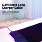 Gaming Mouse Pad 15W Wireless Charging RGB,LED Large Ergonomic Mousepad Gaming w