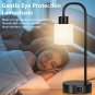 Industrial Touch Control Table Lamps for Bedrooms Set of 2, Black Bedside Desk L