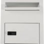 Wall Mount Locking Drop Box Steel Mailbox for Rent Payments,Mail,Keys,Cash,Check